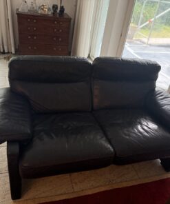 2 Ledersofas