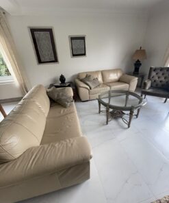 2x3-Sitzer Couch Leder