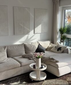 Sofa L-Form beige