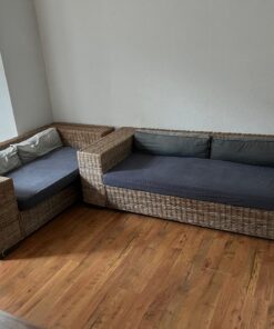 Rattansofas Set