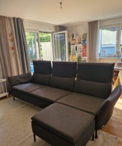 Sofa mit XL Hocker