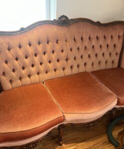 Coutch mit 2 Sesseln und Hocker