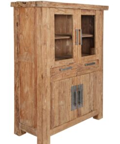 SIT Coral Massivholz Teak Highboard/Geschirrschrank