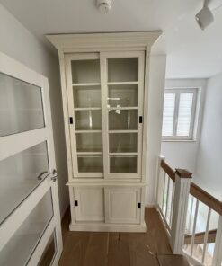 2 x Landhausschrank Weiss