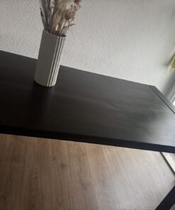 Esstisch aus Echtholztisch mit Bank