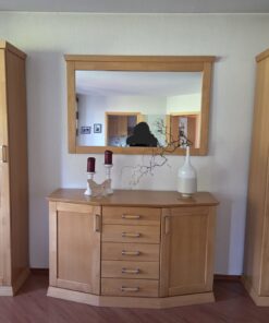 Esszimmerwand Buche massiv