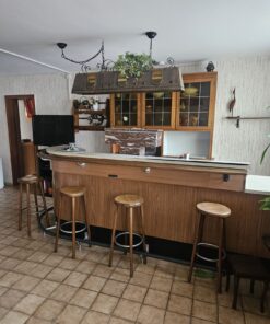 Fünfziger Jahre Bar mit marmor zapfanlage