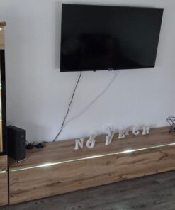 Wohnwand mit LED Beleuchtung