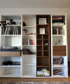 Wohn Wert Bücher Regal "Libro"