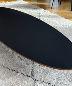 Vitra Elliptical Table ETR Schwarz / Chrom