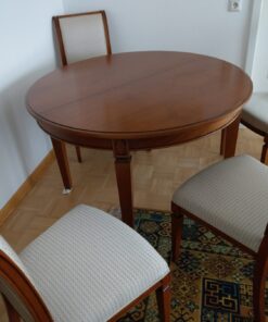 Villa Borghese Speisetisch und 4 Stühle