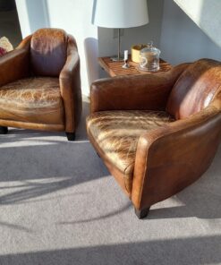 2 Avion Piloten Ledersessel