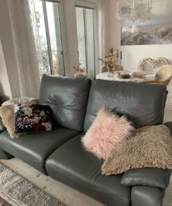 Wohnwert Relaxcouch 3er und 2er echt Leder