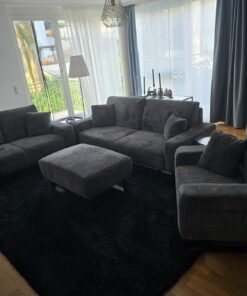 1 Sofa 3 sitzer, 1 sofa 2 sitzer, 1 sessel, 1 hocker