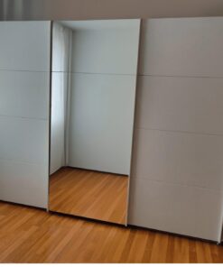 „Fast wie neu“: Rauch Schwebetürenschrank »Kleiderschrank TUBONA« inkl. Schubkasteneinsatz und zusätzlichen Einlegeböden: ca. 271X210X62 cm